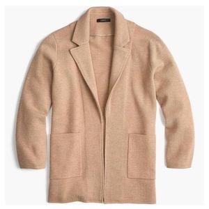 JCrew Sophie Open Front Blazer Sweater (M)